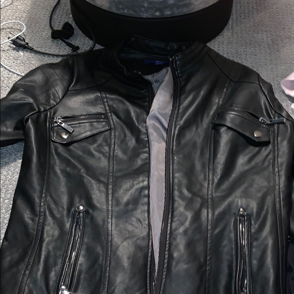 Leather jacket